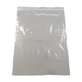 Sac plastique zip lock 350 x 450mm transparent 50µm