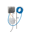 Centrale Mini Mousse option rinçage tuyau de 15m Brightwell photo du produit