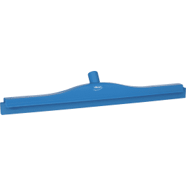 Raclette double lame alimentaire PLP caoutchouc 60cm Vikan