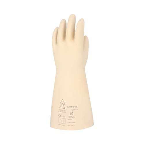 Gant de protection électricien en Latex GLE ELECTROVOLT testé à 5000 V 41 cm taille 10 Singer photo du produit front L