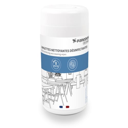 Lingettes nettoyantes désinfectantes Paredes Access boîte de 120 photo du produit front L