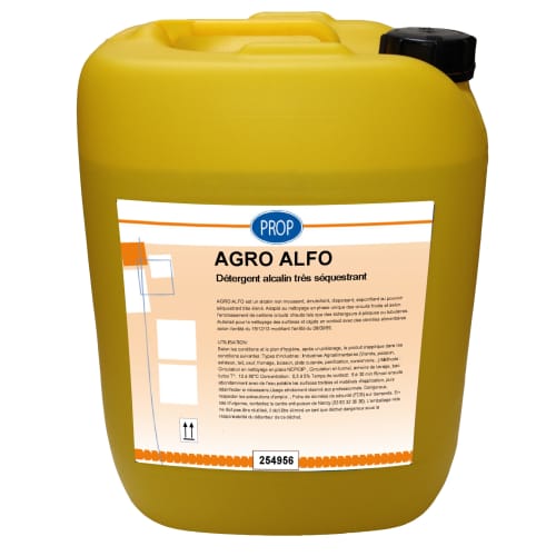 Détergent alcalin PROP Agro Alfo bidon de 25kg photo du produit front L