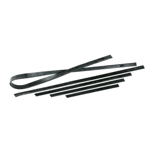 Caoutchouc rigide noir 25cm Unger photo du produit front L