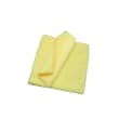 Essuyage microfibre T200 jaune 40 x 40 cm Decitex photo du produit