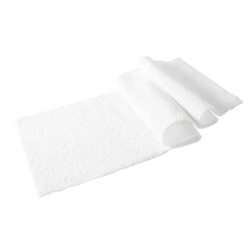 Bandeau microfibre non ligné blanc 49,5 x 11,5 cm Decitex photo du produit front L