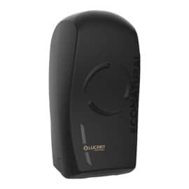 Distributeur de papier toilette plié noir EcoNatural Flow Lucart