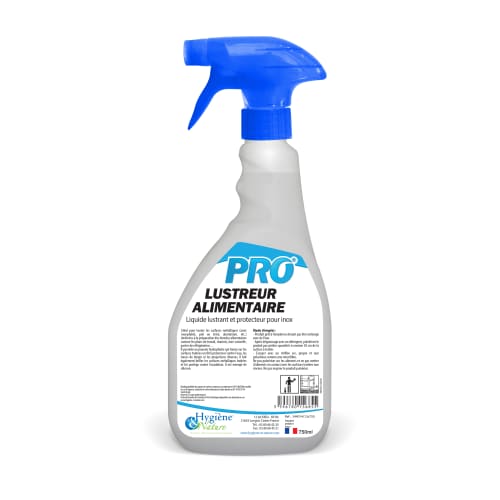 Pro Lustreur alimentaire pulvérisateur de 750ml photo du produit front L