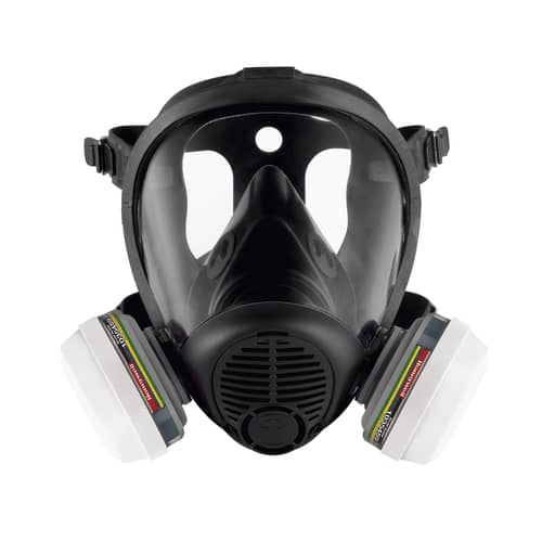 Masque anti-gaz Optifit Honeywell Twin système cartouche Click-Fit photo du produit front L