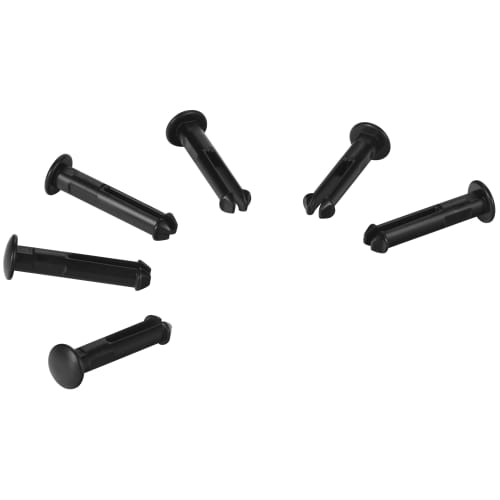 Goupilles pour support mural 1 ou 3 clips noir Vikan photo du produit front L