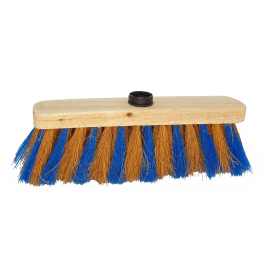 Balai coco zebré bois 29 cm Brosserie Marchand