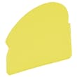 Racle-tout flexible détectable alimentaire PLP 16,5cm jaune Vikan photo du produit side S