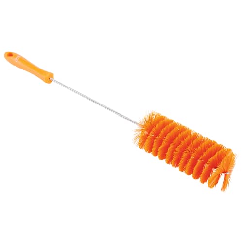 Écouvillon fibres médium alimentaire Ø6cm 50cm orange Vikan photo du produit front L