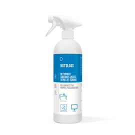 Nat'glass nettoyant vitres certifié ECOCERT pulvérisateur de 750ml HTS Bio