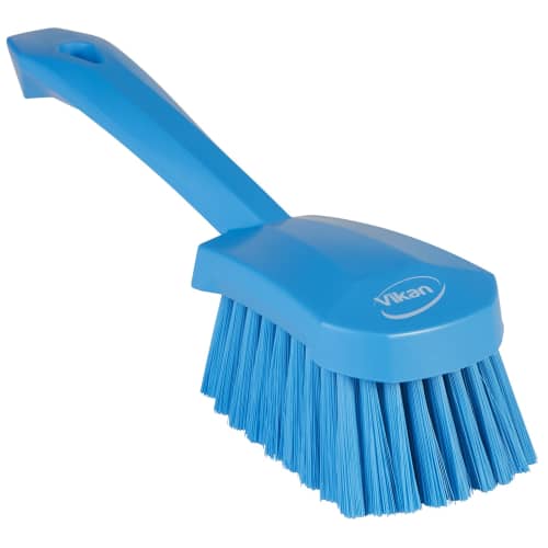 Brosse à main fibres souples PLP 27cm blleu Vikan photo du produit front L