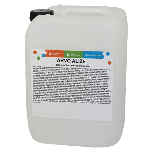Désinfectant Stockmeier Arvo Alize bidon de 20k g photo du produit front L