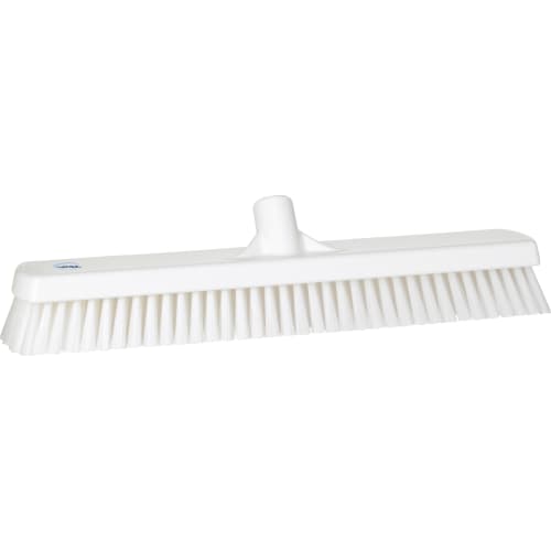Balai lave-pont fibres dures alimentaire PLP 47cm blanc Vikan photo du produit front L