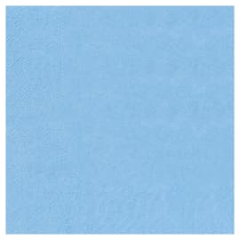 Serviette papier 2 plis Manufacture de l'Éphémère 30 x 30 cm bleu azur