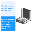 Distributeur d'essuyage dévidage central W3 wiper-pack Tork photo du produit side S
