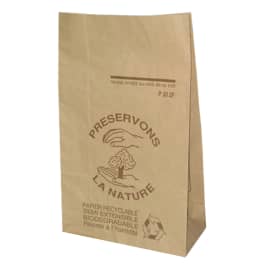 Sac papier 2 feuilles 30L traitement anti-humidité W.S