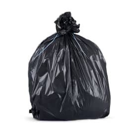 Sacs poubelle 50L noir 60µ lien classique Paredes