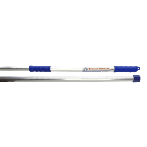 Manche aluminium 130cm bleu Brosserie Marchand photo du produit front L