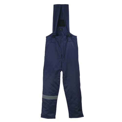 Pantalon de protection grand froid coton/polyester bleu taille XXL photo du produit