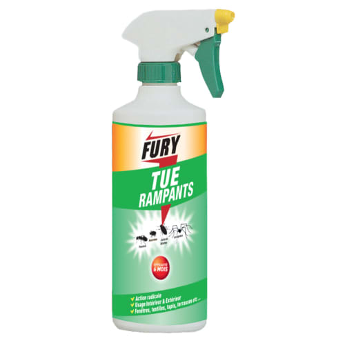 Insecticide Fury Tue Rampants pulvérisateur de 500ml photo du produit front L
