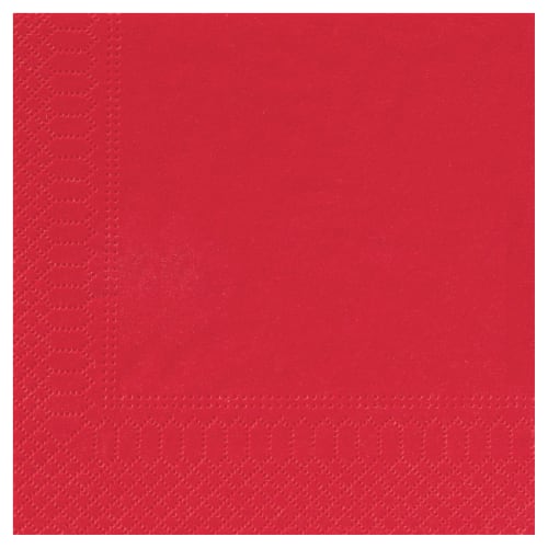 Serviette papier 2 plis Manufacture de l'Éphémère 20 x 20 cm rouge photo du produit