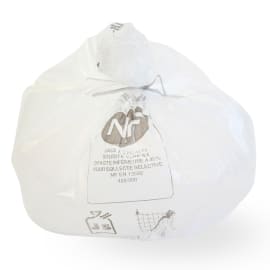 Sac plastique PE BD 20L transparent 13µm NF Sphere