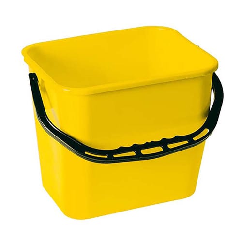 Seau PLP 12L jaune Filmop photo du produit front L