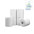 Bobine d'essuyage blanche dévidage central Paredes EcoCompact 800 formats 18,2 x 19 cm Ecolabel photo du produit