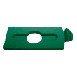 Couvercle pour station de recyclage Slim Jim® vert Rubbermaid photo du produit
