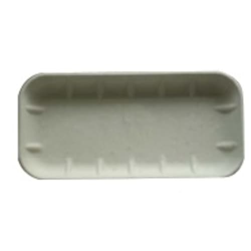 Plateau de soins gris en carton petit modèle photo du produit front L