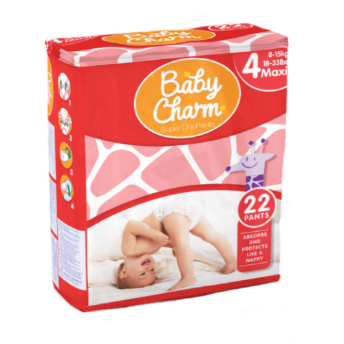 Couche culotte Baby Charm Super Dry Maxi 8/15kg photo du produit front L