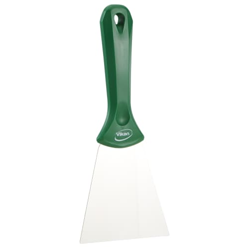 Grattoir à main alimentaire inox PLP 10cm vert Vikan photo du produit front L