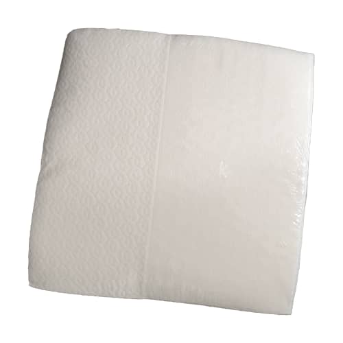 Carré d'essuyage Airlaid 60g/m² blanc 30 x 30 cm Paredes photo du produit front L
