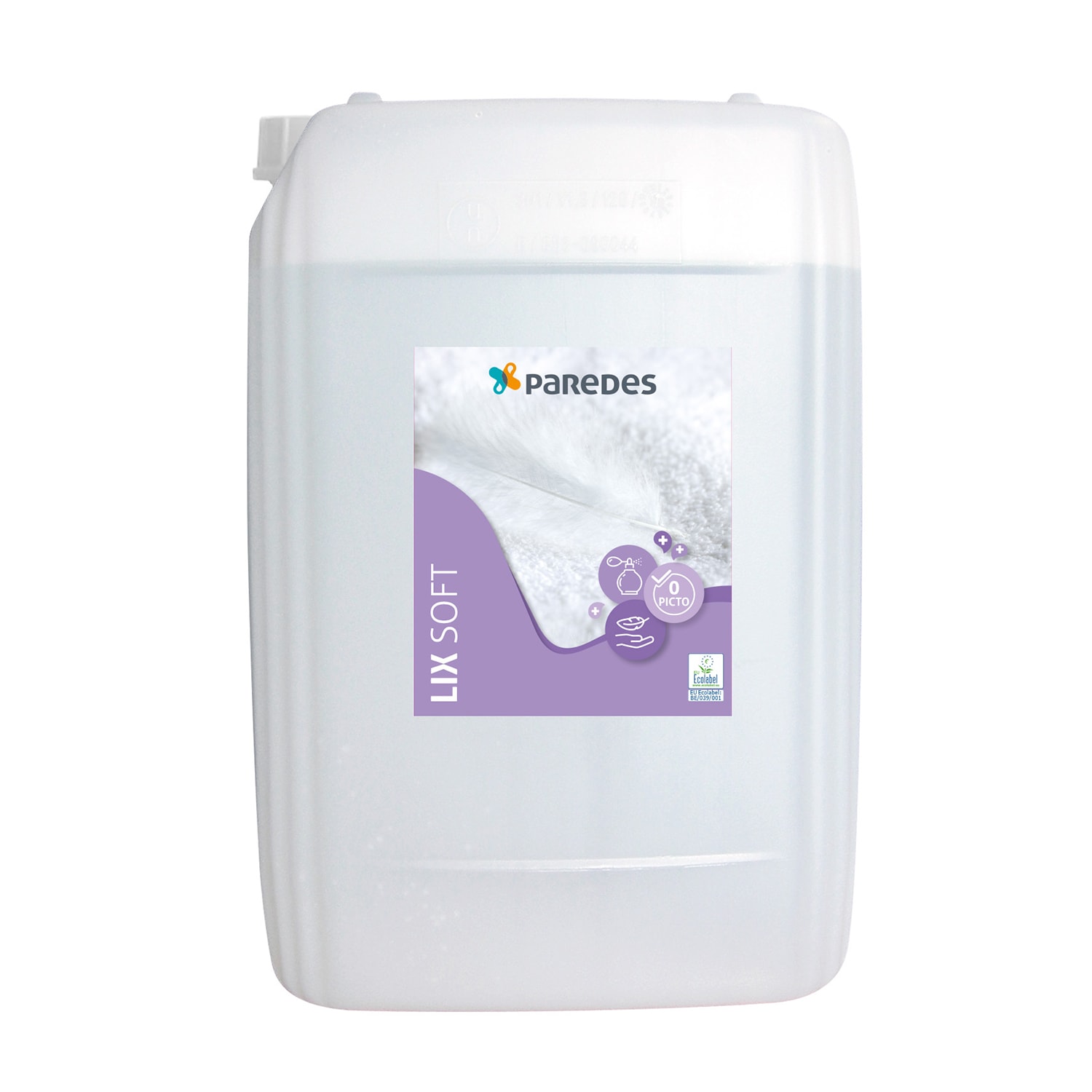 Assouplissant Ecolabel Paredes Lix Soft bidon de 20L photo du produit