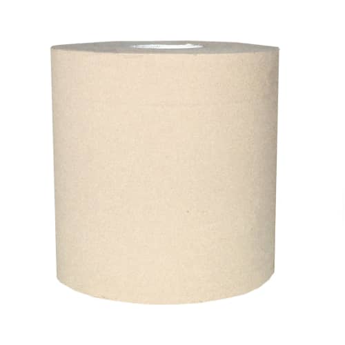 Essuyage dévidage central chamois 2 plis 450 formats 19,5 x 35 cm certifié Ecolabel photo du produit front L