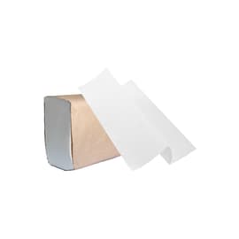 Essuie-mains plié Z blanc 19,4 x 21,5 cm Paredes Renovelar
