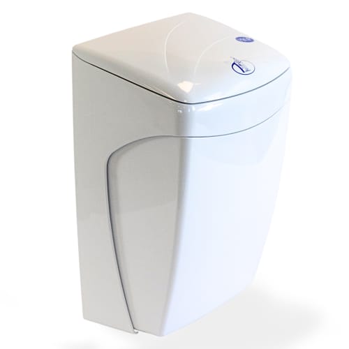 Poubelle plastique murale 20L blanc Paredes photo du produit front L