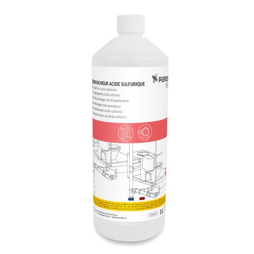 Déboucheur acide sulfurique Paredes Access flacon de 1L photo du produit front L