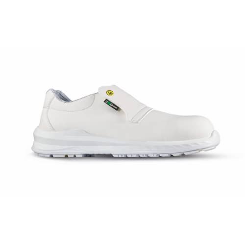 Mocassins de sécurité basses U-Power Cliff S2 SRC ESD blanc pointure 42 photo du produit front L