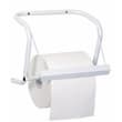 Dévidoir bobine mural métal pour bobine laize maxi 40cm blanc Rossignol photo du produit