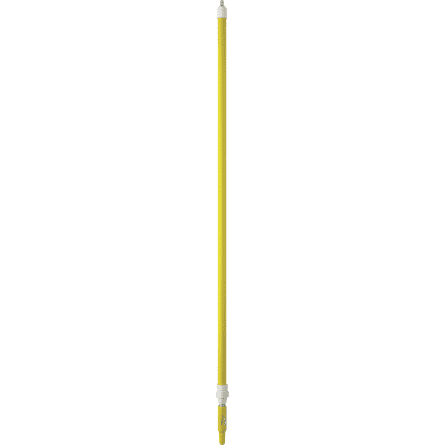 Manche télescopique à passage d'eau aluminium PLP 160 à 278 cm jaune Vikan photo du produit front L