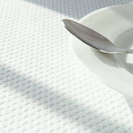Set de table papier Manufacture de l'Éphémère 30 x 40 cm blanc