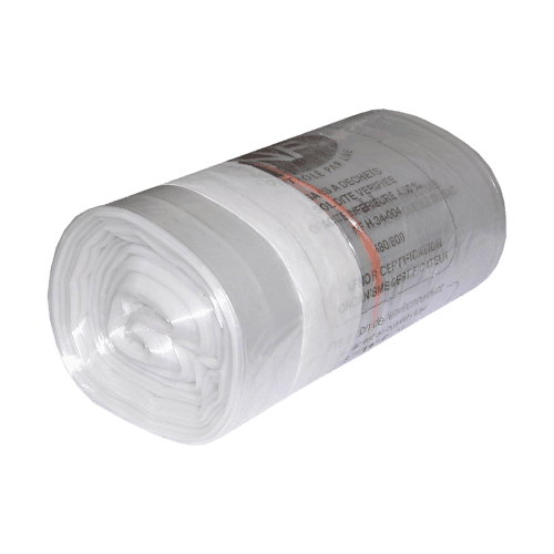 Sac plastique PE BD 30L transparent 13µm NF Jet'Sac photo du produit front L