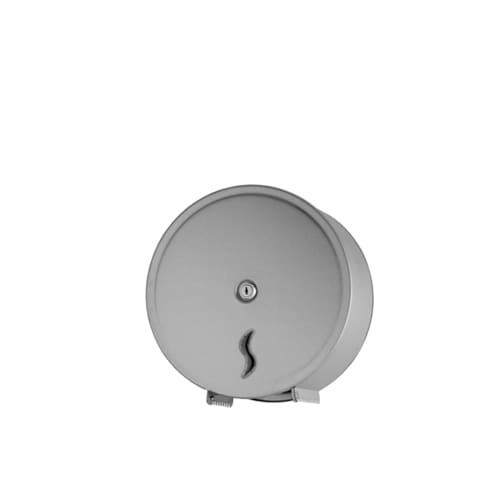 Distributeur de papier toilette mini géant inox brossé Medial photo du produit front L