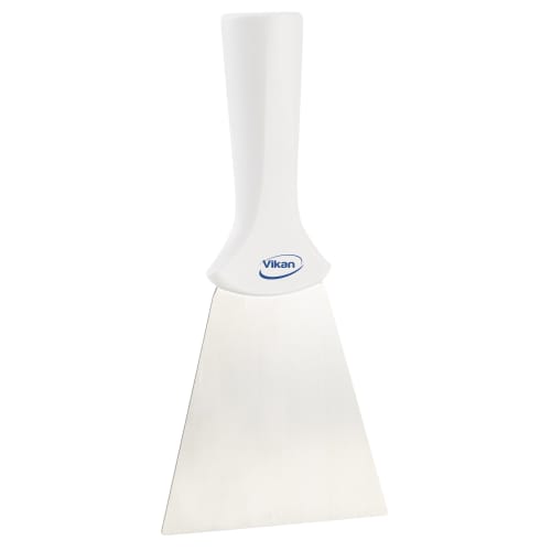 Grattoir à pas de vis alimentaire inox PLP 10cm blanc Vikan photo du produit front L