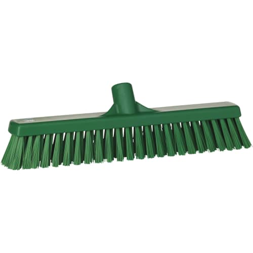 Balai fibres mixtes alimentaire PLP 41cm vert Vikan photo du produit front L