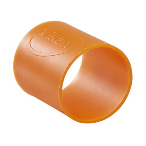 Collier d'identification caoutchouc Ø2,6cm orange Vikan photo du produit front L